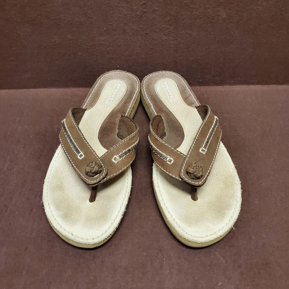 Womans Sperry Topsiders Sandals Flip Flops 7M